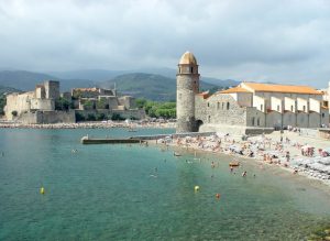 Collioure la plage de saint vincent
